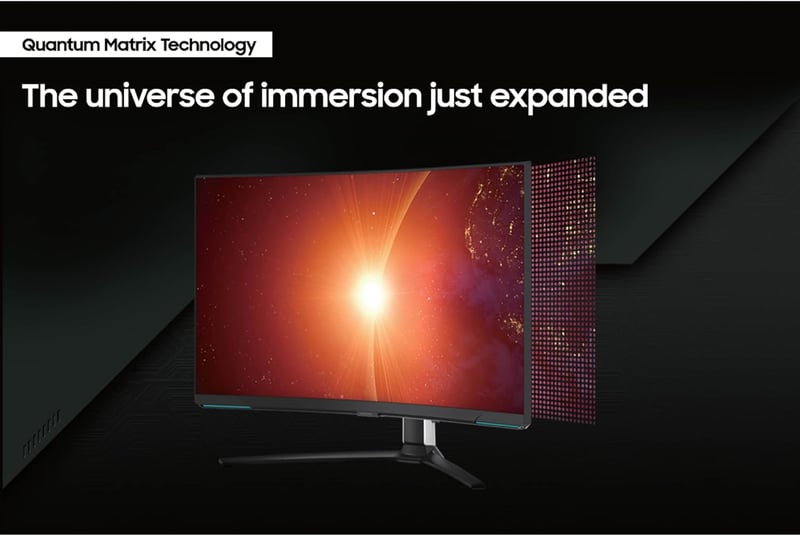 Samsung Odyssey OLED G8 G80SD 32" 4K 240Hz QD-OLED Gaming Monitor - 15