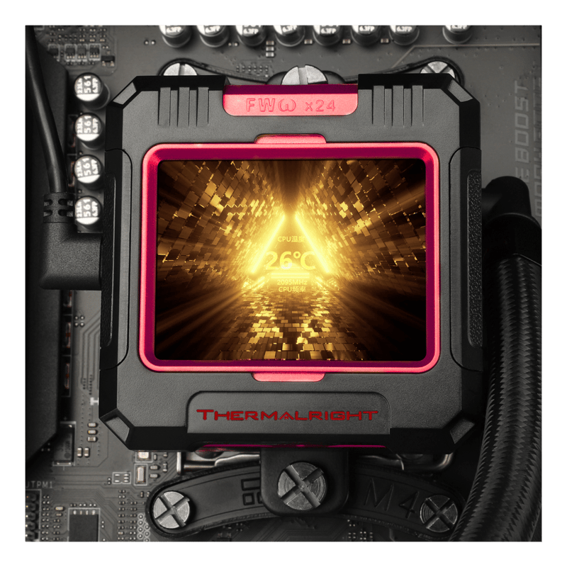 مبرد Thermalright Frozen Warframe 360mm AIO سائل 3.4W ARGB - 4