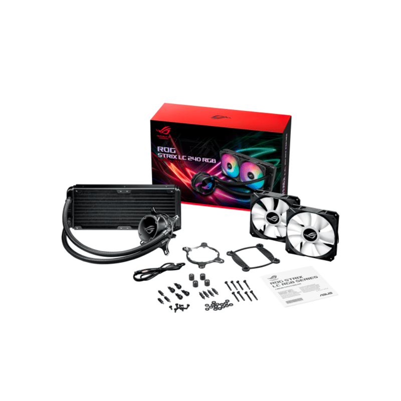 مبرد ASUS ROG Strix 240mm AIO RGB Black - 3