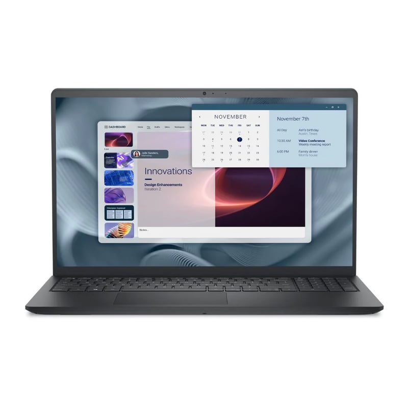 Dell Pro 15 Essential PV15250 - (RPLU-006-P) Intel Core i7-1355U, RAM 8GB, SSD 512GB, Intel UHD Graphics, 15.6 Inch FHD IPS 120Hz, Carbon Black - 7