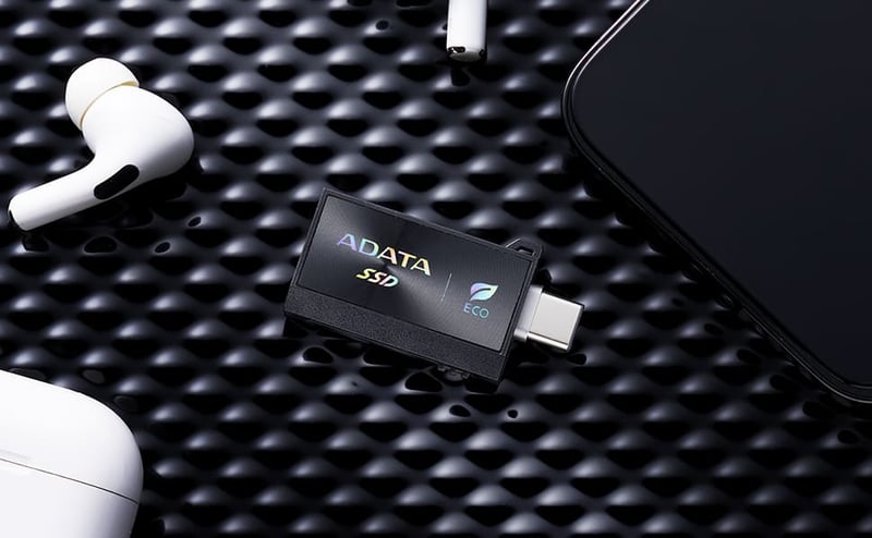هارد خارجي ADATA SC730 1TB USB 3.2 Dual Connector 600MB/s أسود - 6