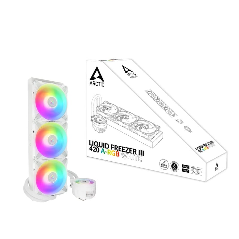 ARCTIC Liquid Freezer III 420 A-RGB AIO Liquid Cooler - 7