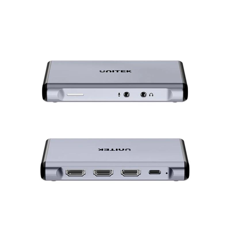 محول UNITEK كارت التقاط فيديو 4K@60Hz مخرج HDMI مزدوج USB-C 5Gbps - 3