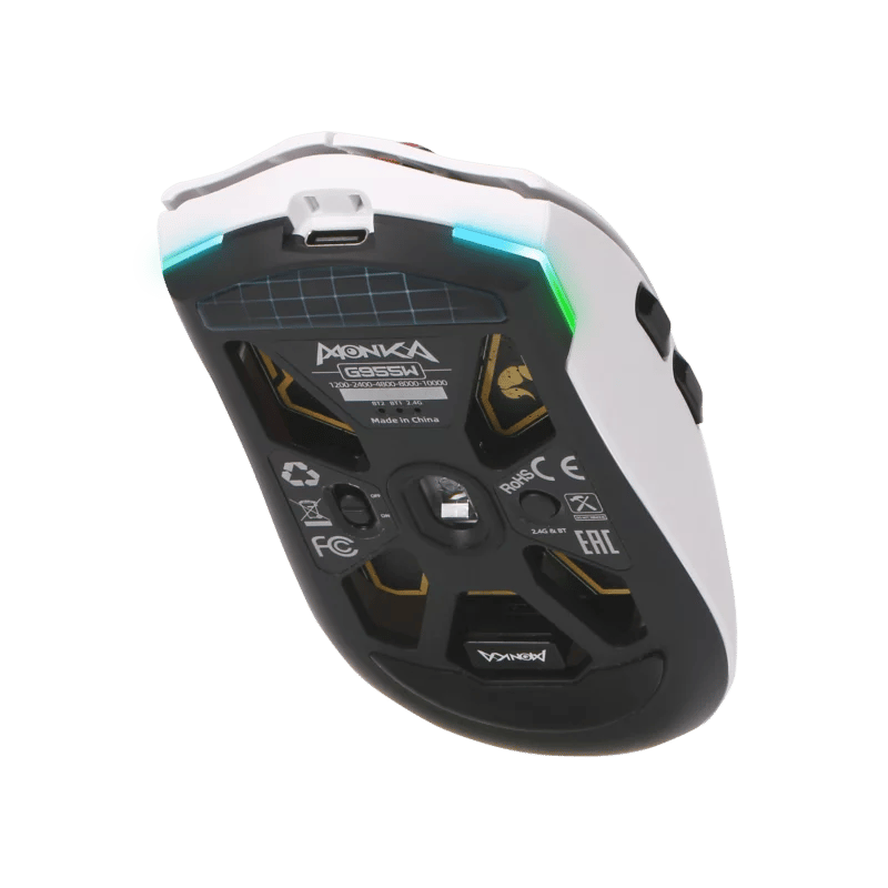 Monka Guru G995W Wireless Gaming Mouse 26000 DPI Tri-Mode - 4
