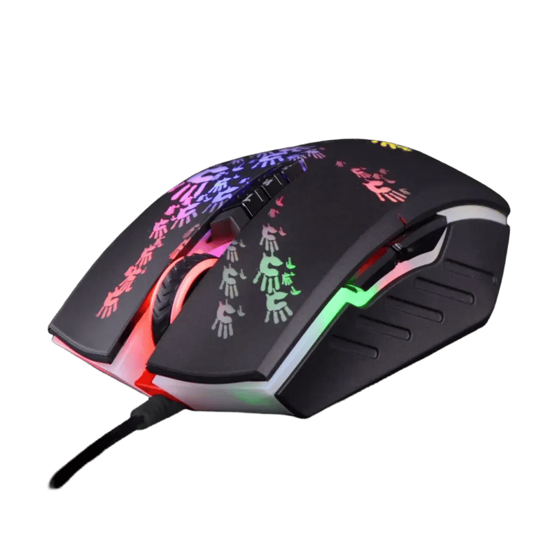 ماوس Bloody A60 Light Strike 6200 DPI USB أسود - 4