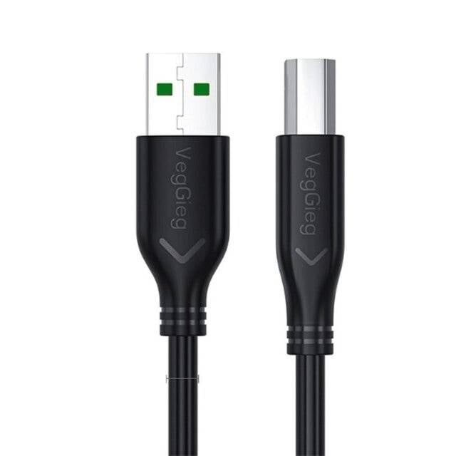 كيبل VegGieg USB-A إلى USB-B 3m - 2
