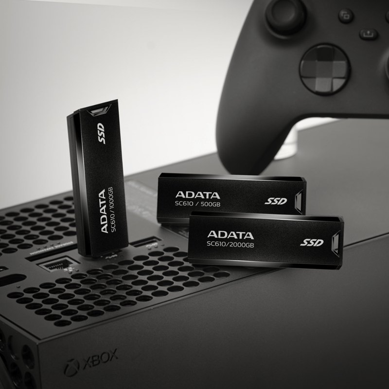 هارد خارجي ADATA SC610 2TB USB 3.2 550MB/s - 7