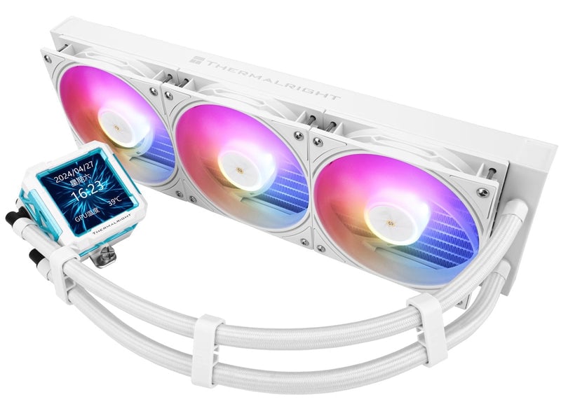 Thermalright Frozen Warframe PRO 360 AIO Liquid Cooler White - 10