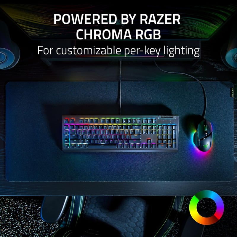 Razer BlackWidow V4 X Mechanical Gaming Keyboard Wired Full-Size RGB - 3
