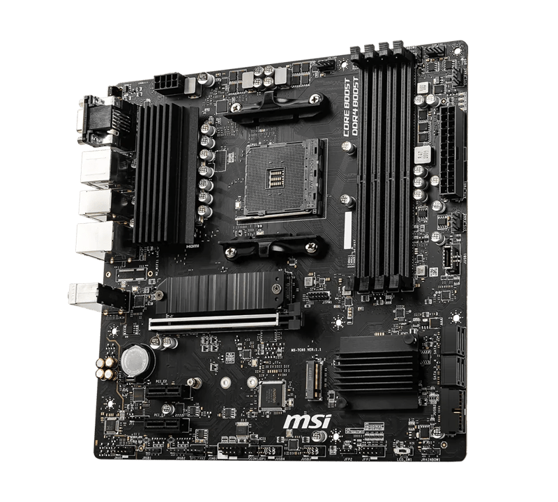 MSI B550M PRO-VDH AM4 Micro-ATX DDR4 Motherboard - 4