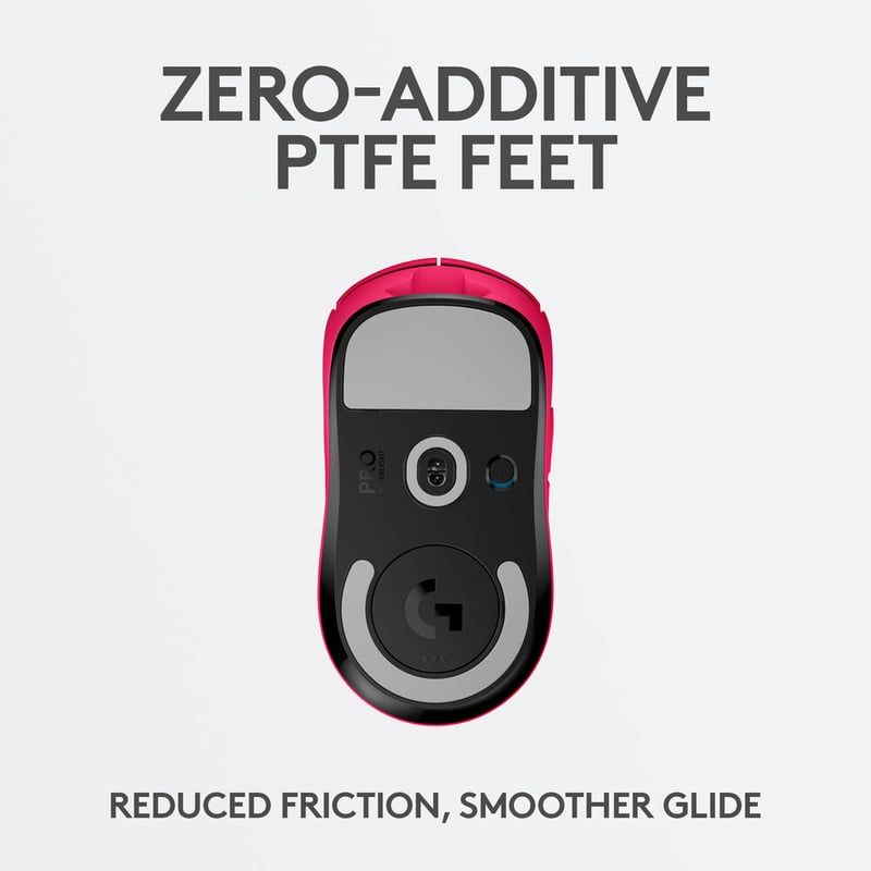 ماوس Logitech G Pro X Superlight 25600 DPI لاسلكي وردي - 16