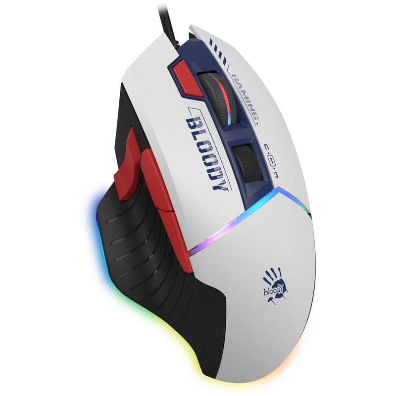 ماوس Bloody W95 Max Sports 12000 DPI سلكي RGB أصفر - 5