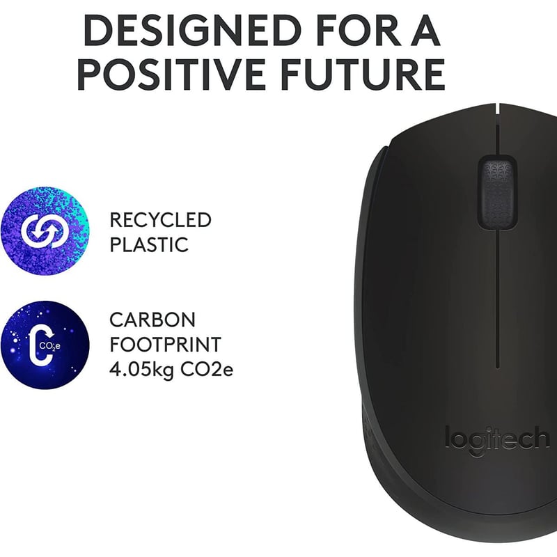 Logitech M171 Wireless Mouse 1000 DPI Optical - 5