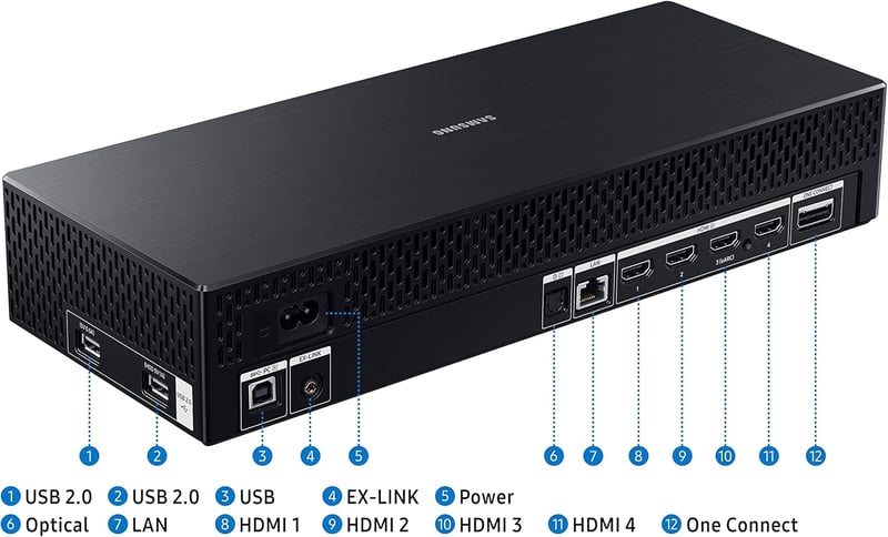 Samsung Odyssey Ark 55" 4K 165Hz VA Curved Gaming Monitor - 8