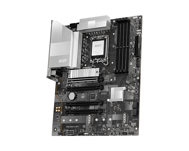 لوحة أم MSI PRO Z890-S WiFi Z890 LGA1851 DDR5 ATX - 6