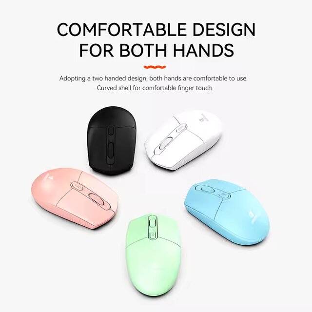 ماوس Jertech SM-02 لاسلكي 1200 DPI أخضر - 2