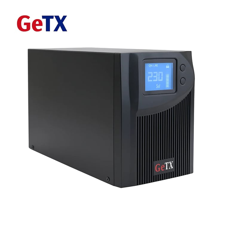 GeTX Online UPS 1000VA 800W LCD Single-Phase - 7