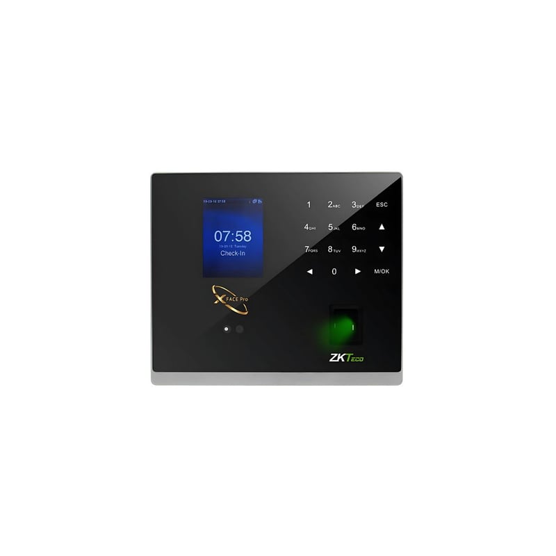 نظام ZKTeco X Face Pro للتحكم في الدخول والحضور متعدد البيومترية - 1
