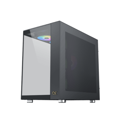 XIGMATEK Aqua Ultra Air Mid-Tower ATX Case Black Tempered Glass - 3