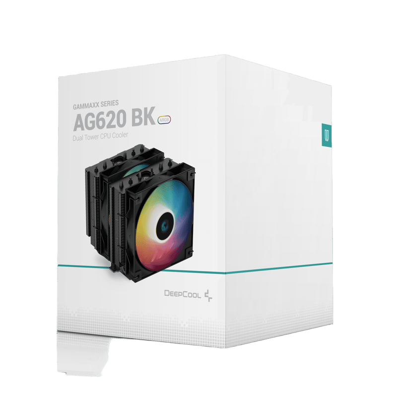 DeepCool AG620 ARGB Dual-Tower CPU Air Cooler 260W TDP - 11