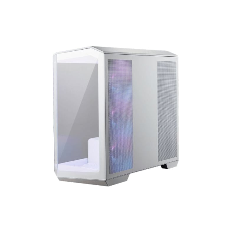 MSI MAG PANO M100R PZ Micro-ATX Case White Panoramic Tempered Glass - 3