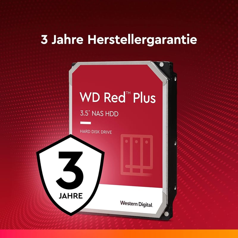 هارد WD Red Plus 6TB SATA 3.5″ داخلي - 5