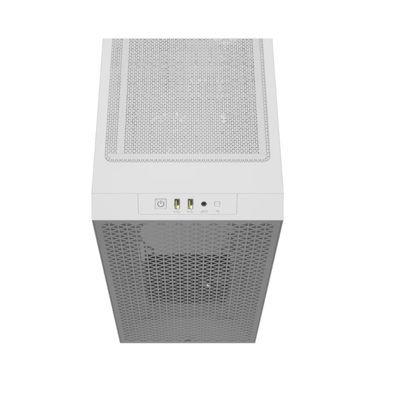 كيس Corsair 3000D Airflow Mid-Tower ATX أبيض - 8