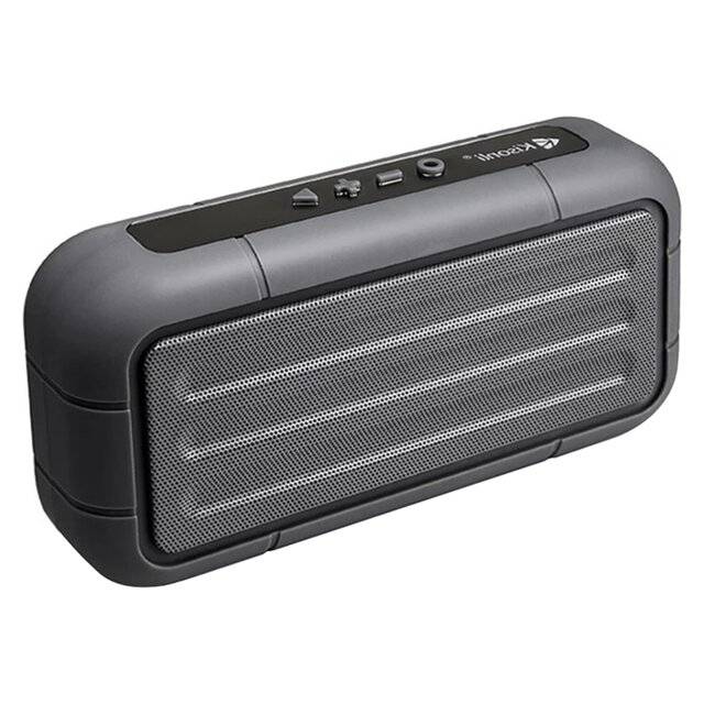 Kisonli S3 1.0 Channel 5W Bluetooth Portable Speaker Gray - 1