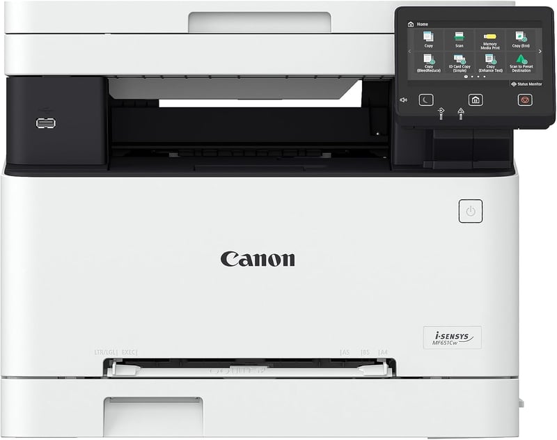 Canon i-SENSYS MF651Cw A4 Colour Multifunction Laser Printer - 3