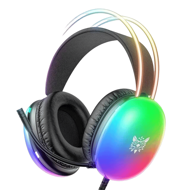 Onikuma X25 RGB Gaming Headset Wired 50mm Driver - 4