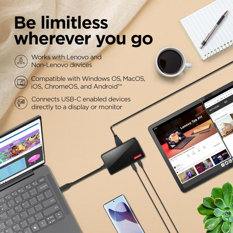 محول Lenovo 100 USB-C إلى [Other] - 6