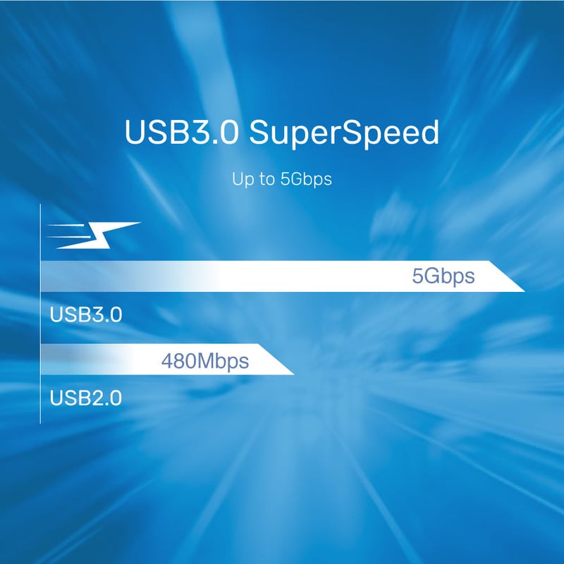 محول Unitek SmartLink Trinity USB 3.0 إلى SATA II & IDE - 5
