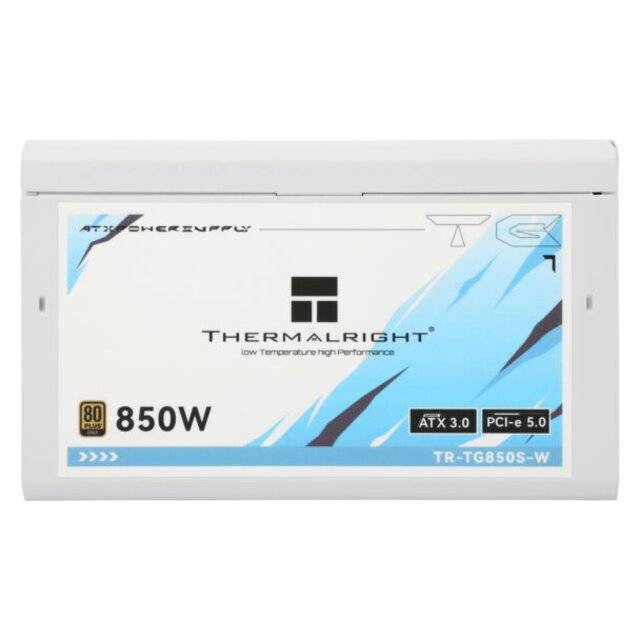 باور سبلاي Thermalright TG850S-W 850W 80+ Gold غير معياري أبيض - 4