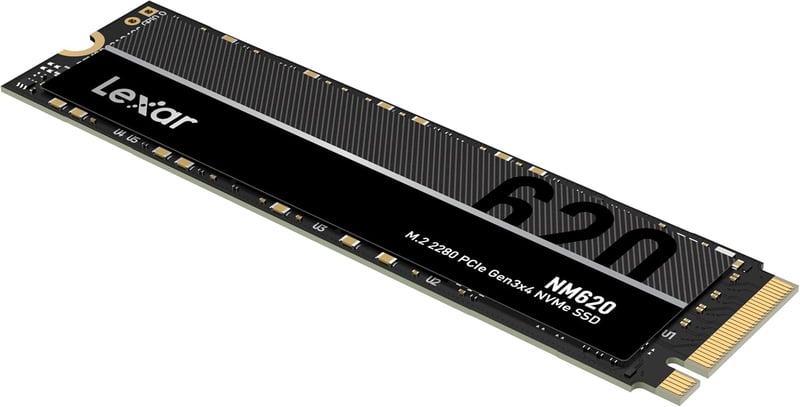 Lexar NM620 256GB NVMe M.2 PCIe 3.0 Internal SSD - 4