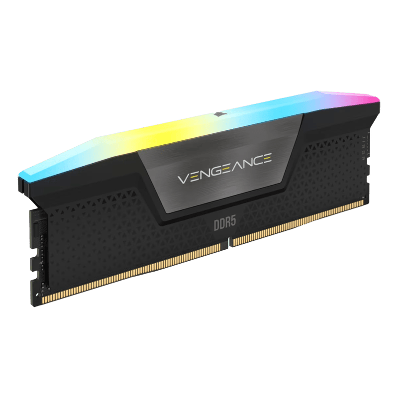 رام Corsair Vengeance RGB DDR5 32GB (2x16GB) 6400MHz رمادي - 5