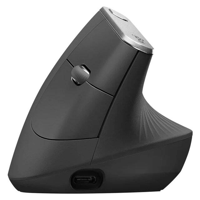 ماوس Logitech MX Vertical 4000 DPI Dual-Mode أسود - 4