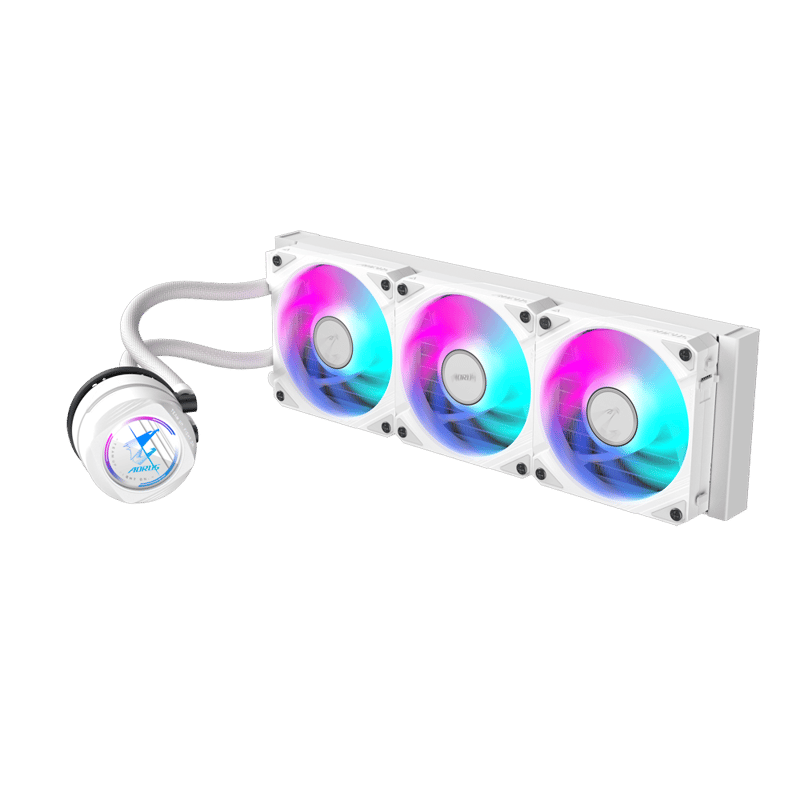 Gigabyte AORUS WATERFORCE II 360 ICE AIO Liquid Cooler White - 5