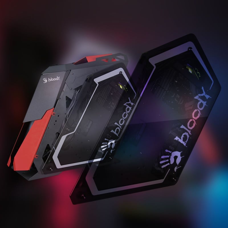 كيس Bloody Rogue GH-30 Mid-Tower Black - 5