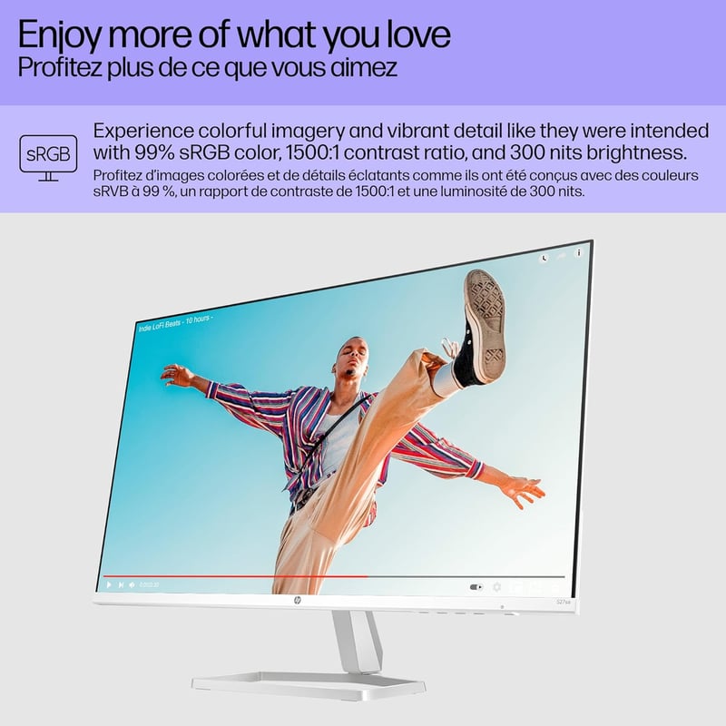 HP Series 5 27″ 1920x1080 100Hz IPS Monitor - 5