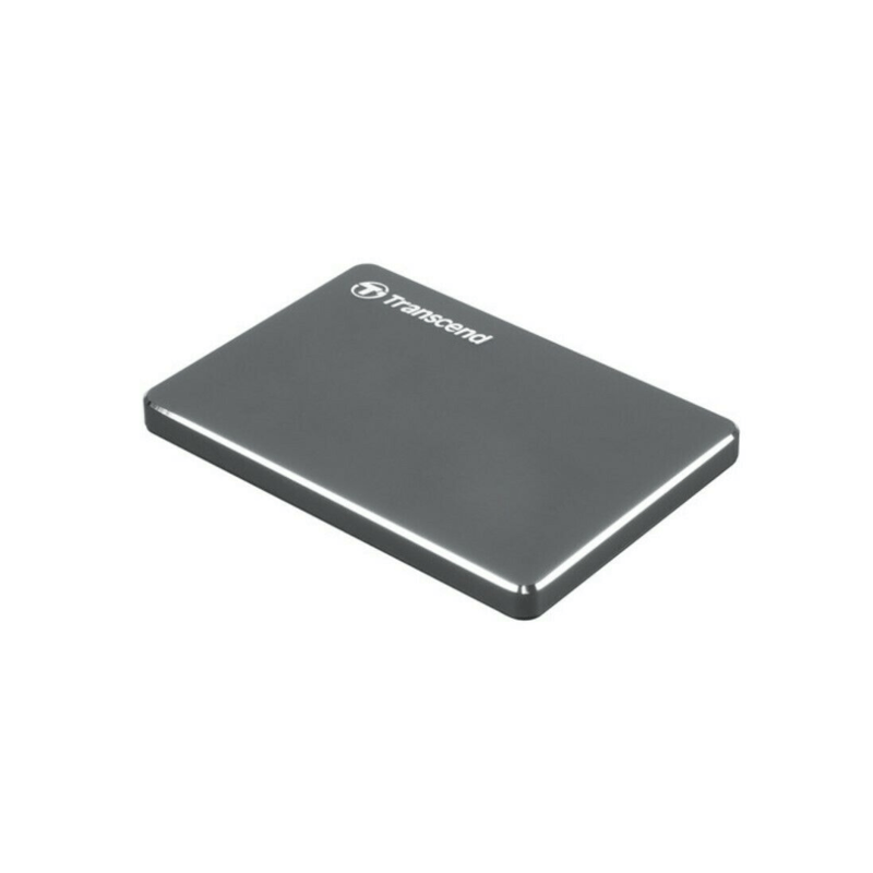 هارد خارجي Transcend StoreJet 25C3N 1TB USB 3.1 رمادي - 2