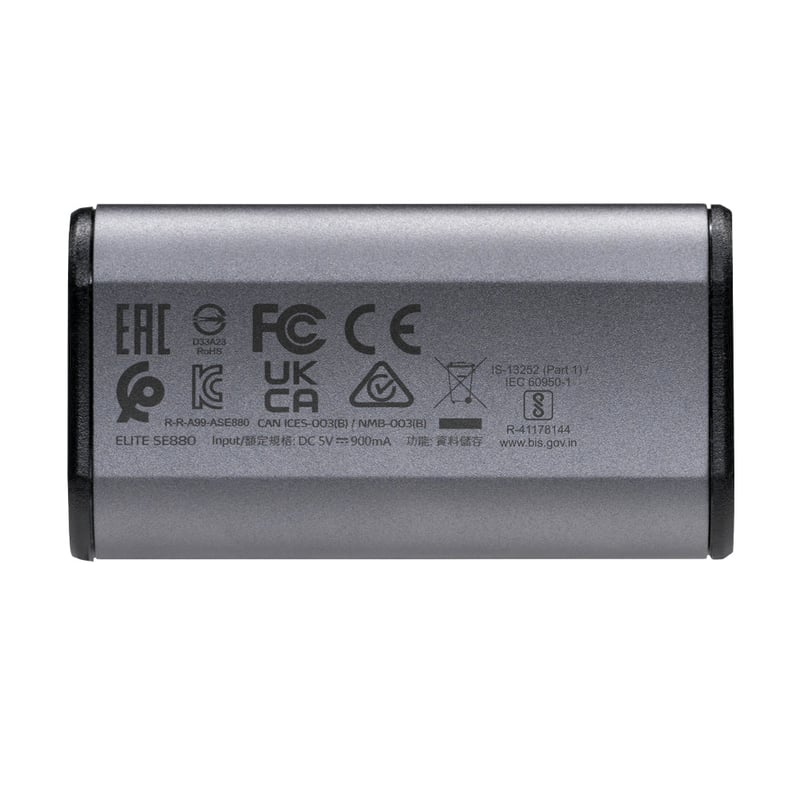 هارد خارجي ADATA SE880 2TB USB 3.2 Gen2x2 2000MB/s رمادي - 5