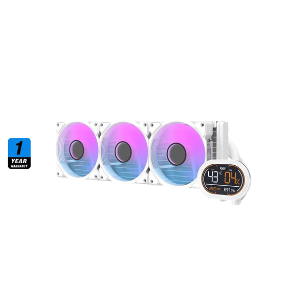 DarkFlash DH360D 360mm AIO Liquid CPU Cooler ARGB - 7