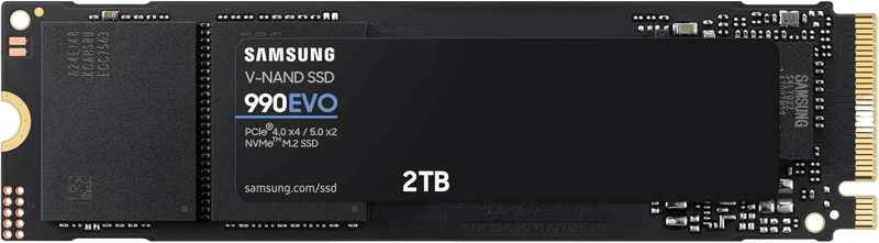 SSD Samsung 990 EVO 2TB NVMe M.2 PCIe 4.0 - 7
