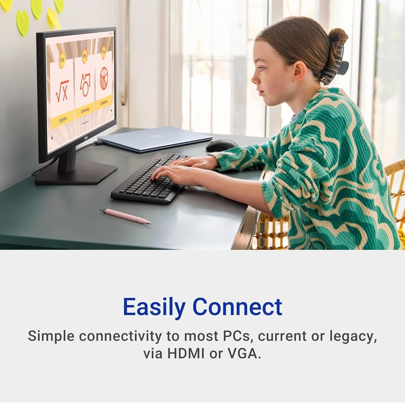 شاشة Dell SE2722H 27″ 1920x1080 75Hz VA - 8