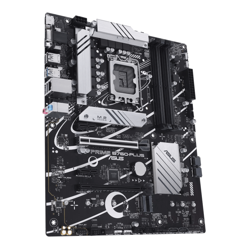 مذربورد أسوس PRIME B760-PLUS-CSM لمعالجات LGA 1700 مقاس ATX مع DDR5 و PCIe 5.0 - 5