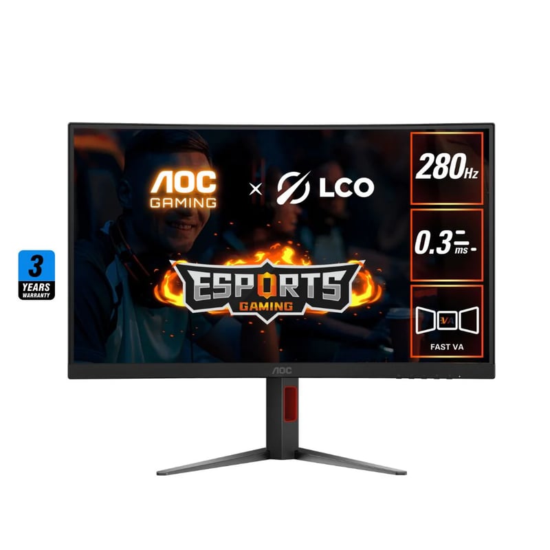 AOC C27G4Z 27" 1080p 280Hz VA Gaming Monitor - 8