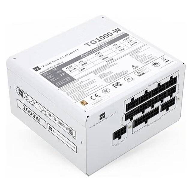 باور سبلاي Thermalright TG 1000W 80+ Gold Fully Modular أبيض - 3