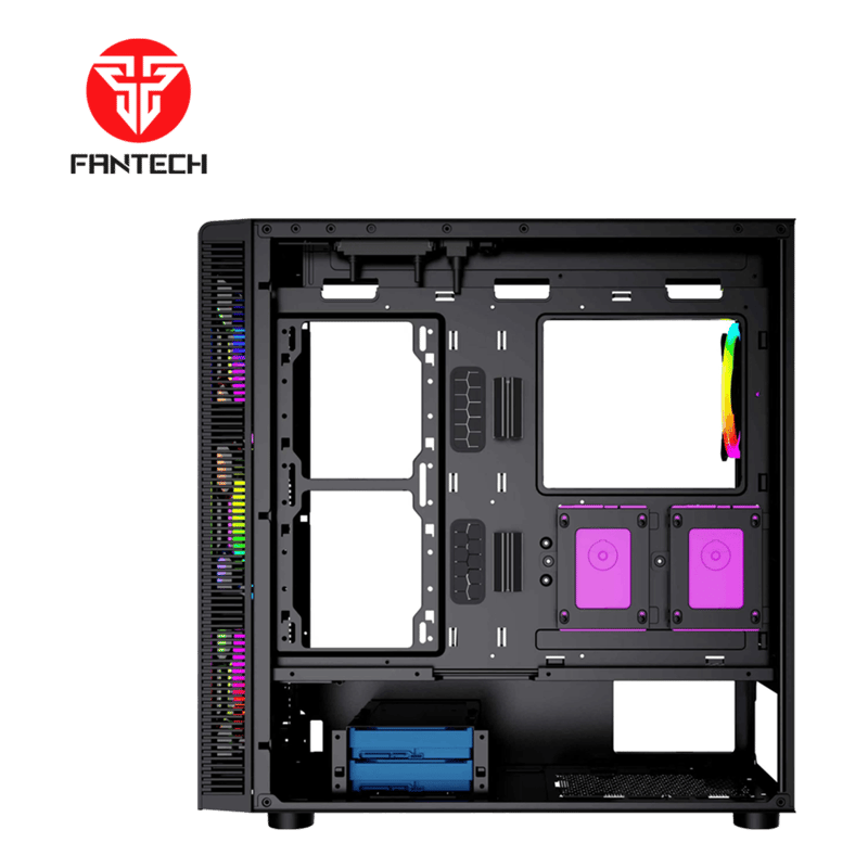 كيس Fantech Hexa XL CG82 Full-Tower أسود - 5