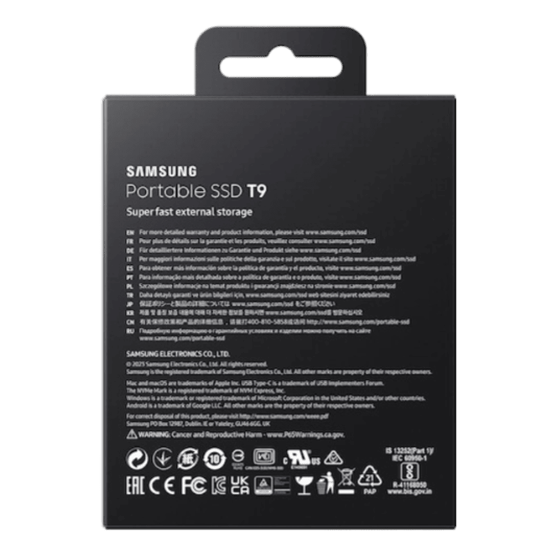 هارد خارجي Samsung T9 2TB USB 3.2 2000MB/s - 5