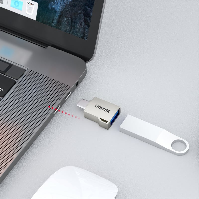 محول USB UNITEK USB-A إلى USB-C - 10
